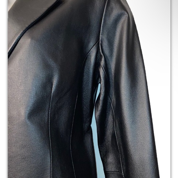 Colebrook Leather Jacket Size M - Picture 3 of 4